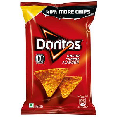 Doritos Nacho Chips - Nacho Cheese Flavour - 100g/110g