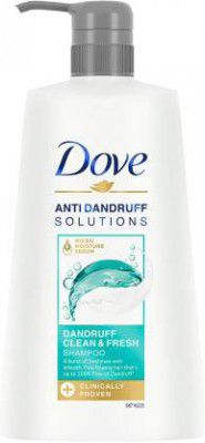 DOVE Clinically Proven Dandruff Clean & Fresh Shampoo  (650 ml)