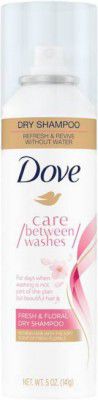 DOVE Fresh & Floral Dry Shampoo Spray with Floral Scent | For Oily Scalp 148ml  (141 ml)