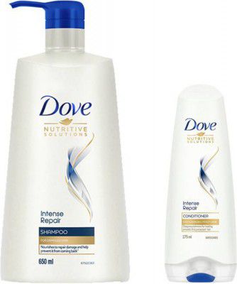 DOVE Instense Repair Shampoo & Conditioner  (825 ml)