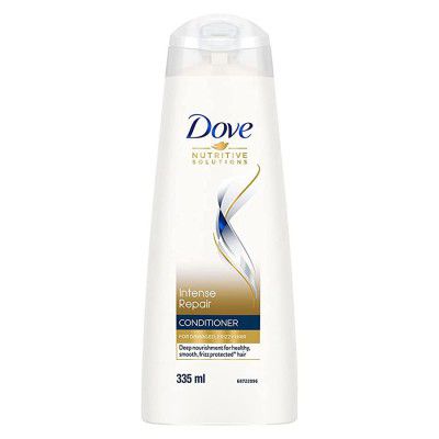 Dove Intense Repair Hair Conditioner 340 ml With Keratin Actives to Smoothen Dry and Frizzy Hair - Deep Conditioner for Damaged Hair for Men & Women