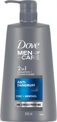 DOVE Men+Care Anti Dandruff 2in1 Shampoo+Conditioner (650 ml)