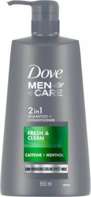 DOVE Men+Care Fresh & Clean 2in1 Shampoo+Conditioner  (650 ml)