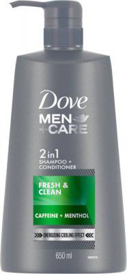 DOVE Men+Care Fresh & Clean 2in1 Shampoo+Conditioner (650 ml)