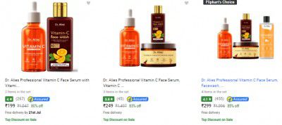 Dr Alies Professional Skin Care Combo Upto 88% oFF