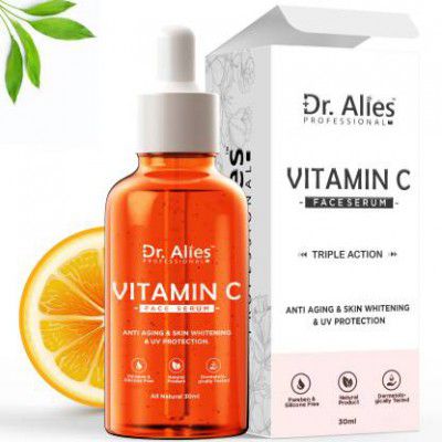 Dr. Alies Professional Vitamin C Face Serum - Skin Brightening Serum , Anti-Aging Face Serum  (30 ml)