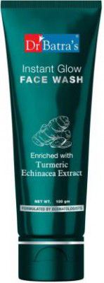 Dr Batras Instant Glow Enriched With Tumeric For Healthy & Glowing Skin - 100 gm Face Wash  (100 ml)