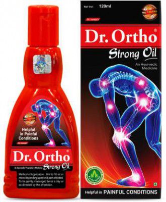 Dr. Ortho Ayurvedic Strong Oil for Joints Pain Liquid  (120 ml)