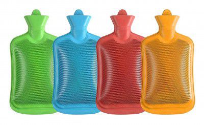 DR PT Rubber Hot/Warm Water Bag Therapy for Pain Relief & Massager Non-Electrical Hot Water Bag (Multicolor) (2000ML) (Pack of 4)