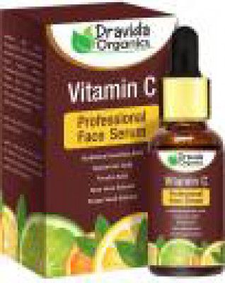 Dravida Organics Bright & Glowing Vitamin C Serum for Skin Whitening ,Lightening & Brightening  (30 ml)