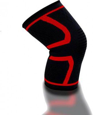 DreamPalace India Knee Cap Compression Support Brace for Joint Pain Relief Knee Support  (Red)