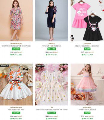 Ajio : Dresses And Frocks Upto 92% Off Starts At 99/-