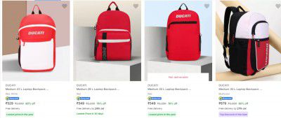 DUCATI Laptop Bags Upto 80% OFF