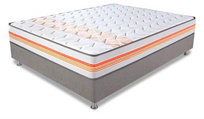 duroflex Evoke- Zonal Back Support 10 Inch King Size Bonnell Spring Mattress (78 X 72 X 10) Inches