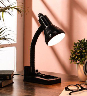 Dynamic Black Adjustable Study Lamp With Aluminium Base