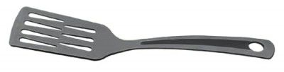 Dynore Black Nylon Spatula Turner for Nonstick Frying, Cooking Large Slotted Flipper Turners