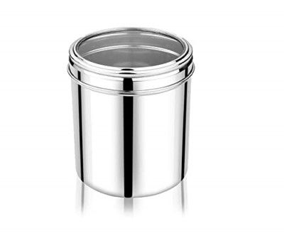 Dynore Stainless Steel Kitchen Storage See Through Canister/Container- 750 ml