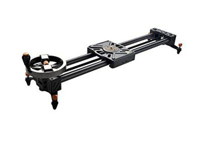 E-Image ES70 Carbon Fiber Lightweight 2.29ft Unique Dual Rail Slider for DSLR Camera Payload 10kg