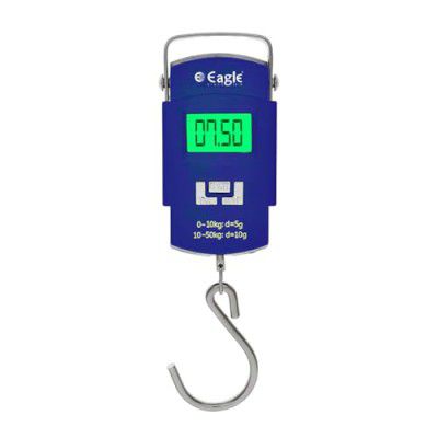 Eagle Metal Luggage Weighing Scale, 50 kg Capacity, Accuracy 5 g/10 g (Colour may vary)