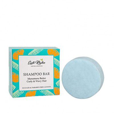 Earth Rhythm Murumuru Butter Shampoo Bar with Vitamin E for Men & Women - 80 gm