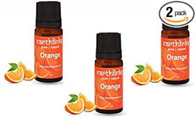 Earthlinks 15 ml Orange Essential Face Oil Skin Whitening Hair Face Masks (Pack of 3)