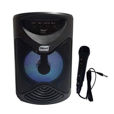 Eccellente Bluetooth Speaker Mini Tower Party Wireless,Portable,Karoke MIC,Black