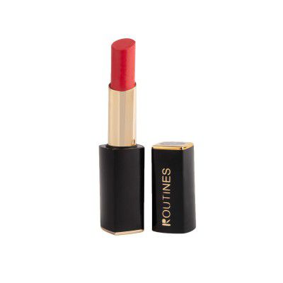 Echt Beauti Routines Effortless Elegance Vegan Cream Matte Lipstick, Hydrating, Pigmented, Smooth, 4.5 gms