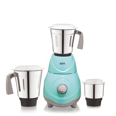 Echt RC 5s Mixer Grinder 550 Watt, 3 Stainless Steel Jars