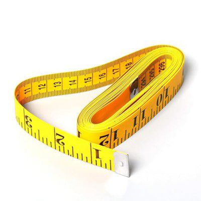 Eclet Durable Soft Sewing Tailor Tape Body Measuring Dress-Making Measure Ruler, 1.50 Meter, 150 cm, Multicolour(F)