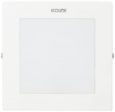 EcoLink 7-Watt Surface Square LED Downlighter (Natural White, Pack of 2)