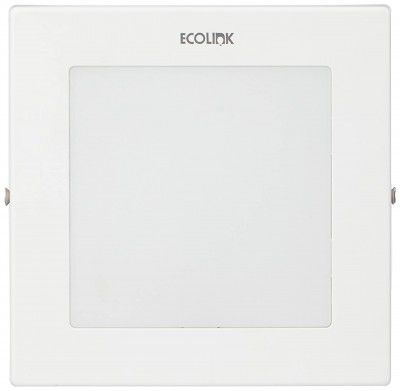 EcoLink 7-Watt Surface Square LED Downlighter (Warm White, Pack of 4)