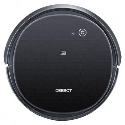 ECOVACS Deebot DEEBOT500 25 Watts Robotic Vacuum Cleaner ( Black)