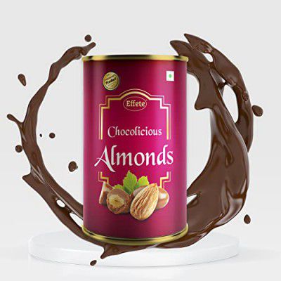 Effete Choco Coated Almonds - 96gm, Chocolaty Dryfruits, Almonds chocolate packet, Chocolicious Almonds