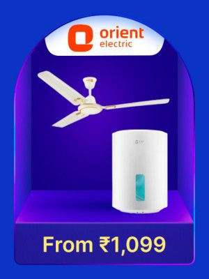 Orient Electrical Appliances from Rs. 1099 in Flipkart Big Billion Days Sale  