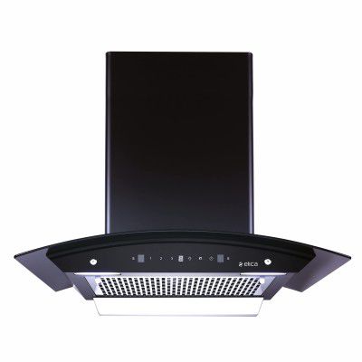 Elica 60 cm 1200 m3/hr Filterless Auto Clean Chimney (WDFL 606 HAC MS NERO)