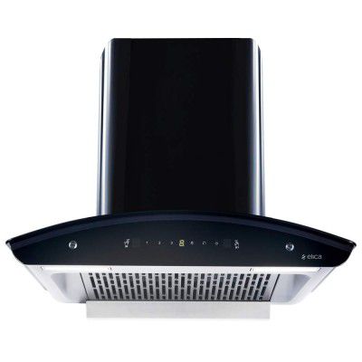 Elica 60 cm 1425 m3/hr Filterless Auto Clean Chimney (WD TFL HAC 60 MS NERO)