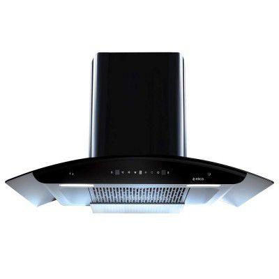 Elica 90 cm 1425 m3/hr Filterless Auto Clean Chimney (WD TFL HAC 90 MS NERO)