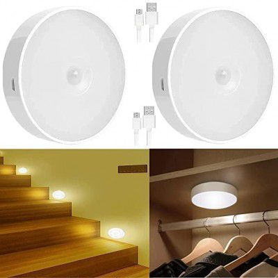 Eloxee Motion Sensor Light for Home with USB Charging Wireless Self Adhesive LED Magnetic Motion Activated Light Motion Sensor Rechargeable Light Motion Activated (3)