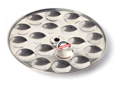 Embassy Stainless Steel Mini Idli Plate, 1-Piece, 18 Idlis/Plate