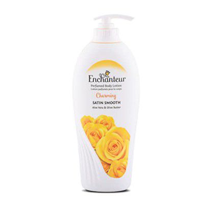 Enchanteur Charming Perfumed Body Lotion with Aloe Vera & Olive Butter for Satin Smooth Skin 500ml