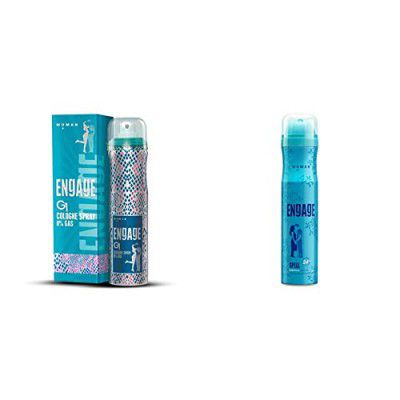 Engage G1 Cologne Spray For Women, 135ml And Engage Spell Deodorant For Women, 150ml / 100g