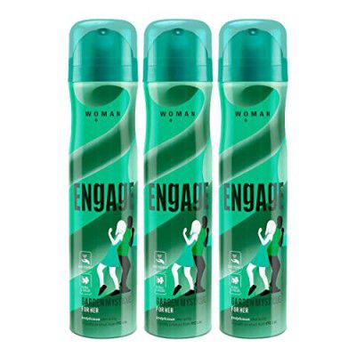 Engage Garden Mystique Deodorant for Women, Spicy and Woody, Skin Friendly, 150ml (Pack of 3)