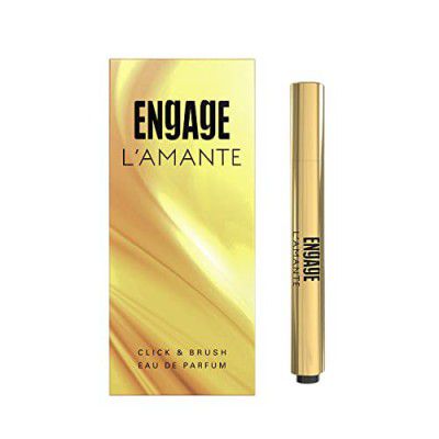 Engage L'amante Click & Brush Perfume Pen Women, Eau De Parfum, Skin Friendly Perfume for Women