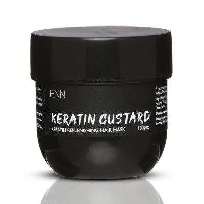 ENN Keratin Custard- Keratin Replinishing Hair Mask Frizz Control 100gm