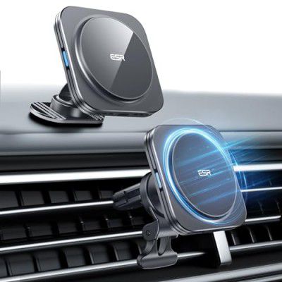 ESR for MagSafe Car Mount Charger, 15W Magnetic Wireless Car Charger