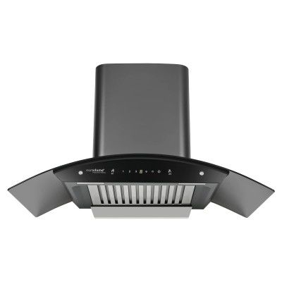 Eurodomo 90 cm 1200 m³/hr Chimney (Hood Classy Plus HC SC BF BK 90)