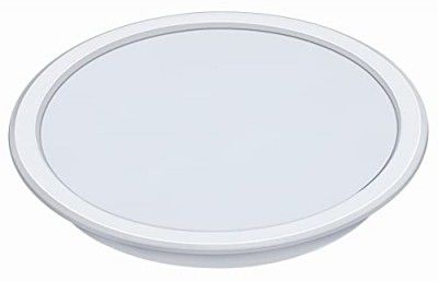 Eveready 12W LED Recessed Backlit Panel | Round Shape | Lightweight & Fire Retardant PC Body | Aesthetic Matte Finish | 80lm/W | 4kV Surge Protection | White