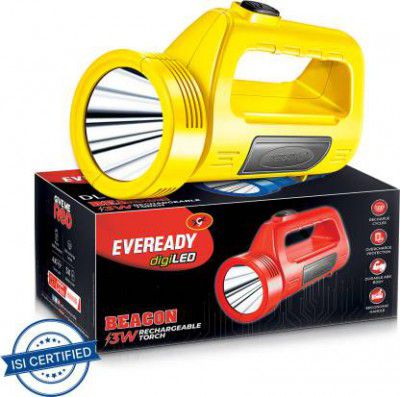 EVEREADY Beacon DL 29 3W LED Torch (Multicolor, 16.3 CM, Rechargeable)