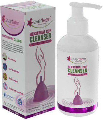 everteen Menstrual Cup Cleanser With Plants Based Formula for Women - 1 Pack (200 ml) Intimate Wash  (200 ml, Pack of 1)