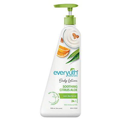 Everyuth Naturals Body Lotion Citrus Aloe|Instant Hydration|Refreshing & Soothing - 500ml